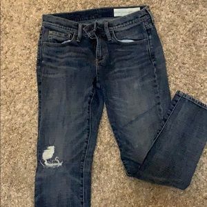 Treasury bond mid rise jeans